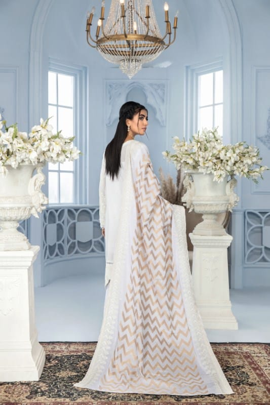 JOHRA Cotrai Lawn Collection with
Digital Printed Chiffon Duppatta