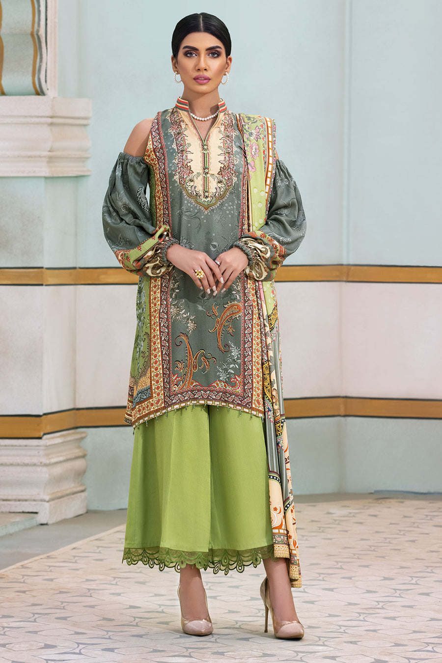 MOTIFZ SOFT-PASLEY DIGITAL PRINTED COTAIL UNSTITCHED