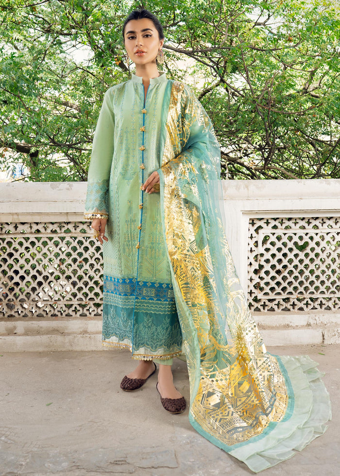 MEERAL | RESHAMGHAR LUXURY LAWN - UNSTITCHED - MEERAL