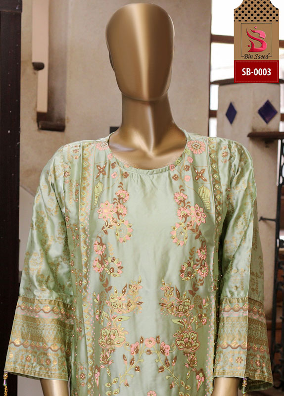 BIN SAEED SILK KURTA