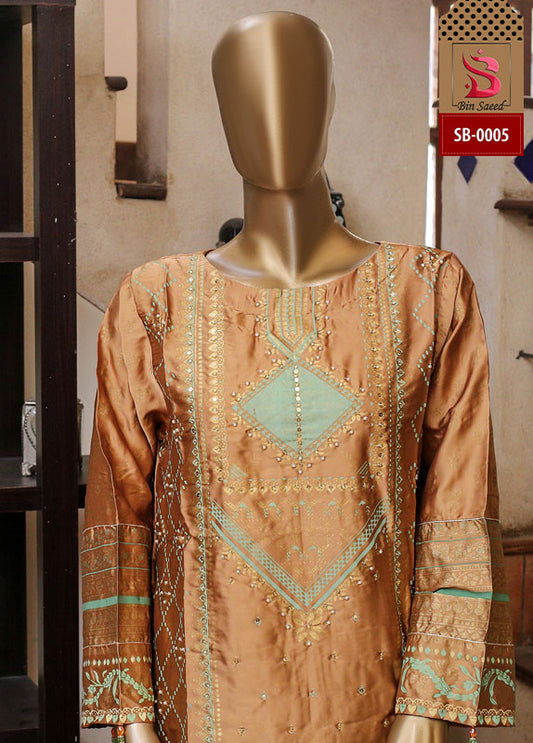 BIN SAEED SILK KURTA