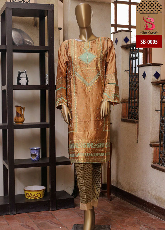 BIN SAEED SILK KURTA