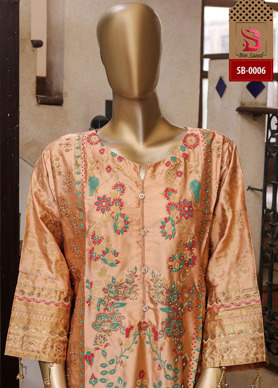 BIN SAEED SILK KURTA