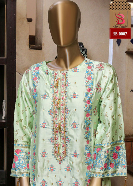 BIN SAEED SILK KURTA