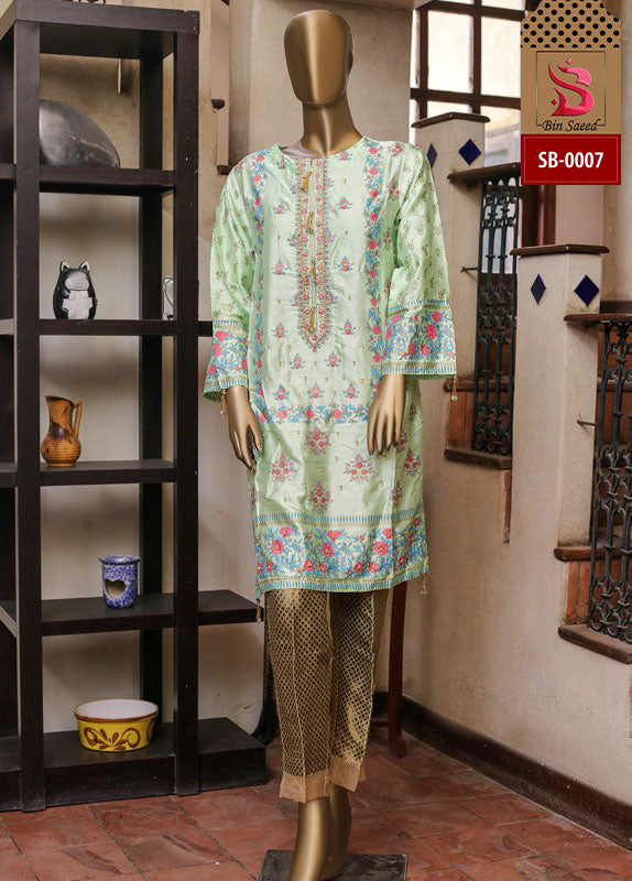 BIN SAEED SILK KURTA