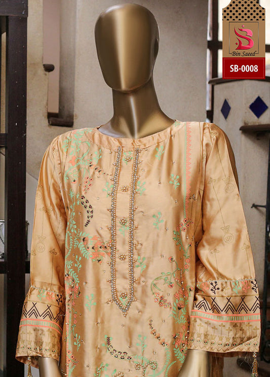 BIN SAEED SILK KURTA