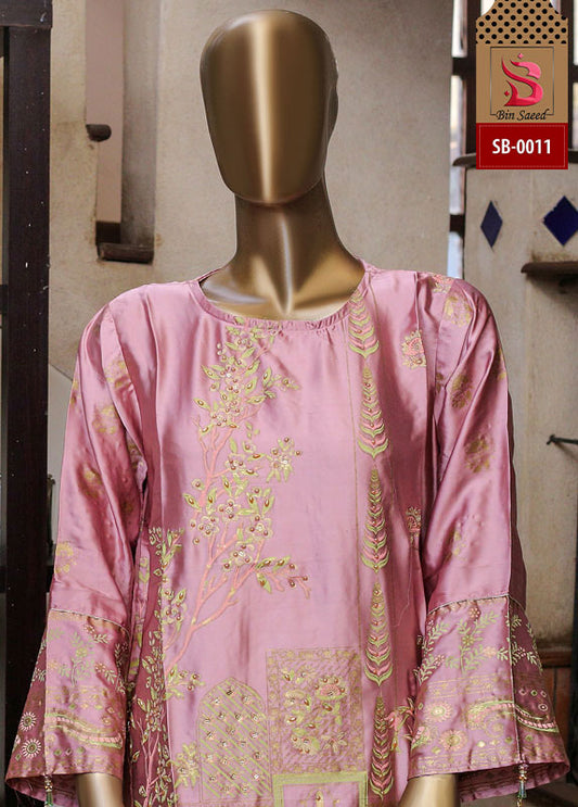 BIN SAEED SILK KURTA