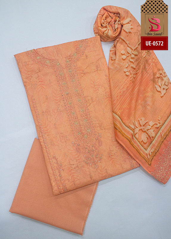 Bin saeed Embroidery UnStitched Collection