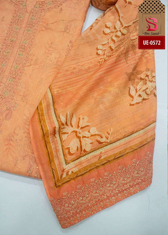 Bin saeed Embroidery UnStitched Collection