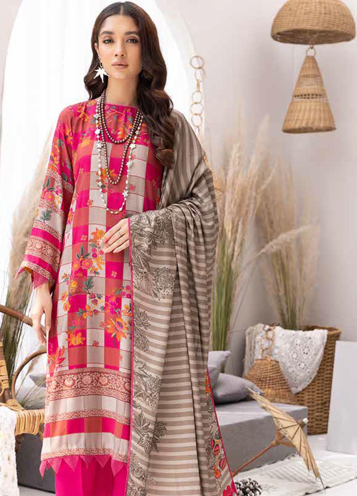 C-Prints By Charizma Printed Linen Suits Unstitched 3 Piece CRZ22-FW4 CPW-31 A - Winter Collection