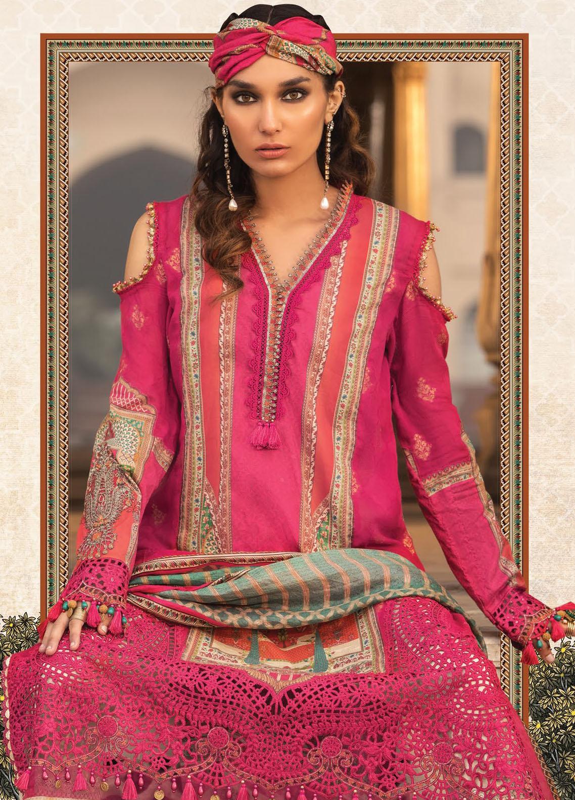 Mein Teri Aan By Maria B Embroidered Lawn Suits Unstitched 3 Piece