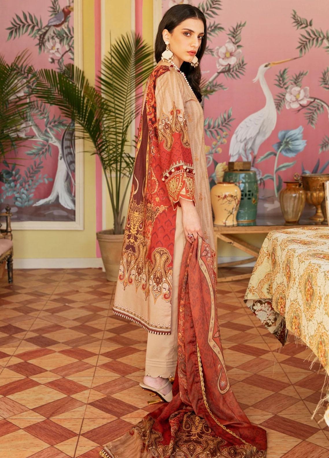 Rubab by Mohagni Embroidered Lawn Suits Unstitched 3 Piece