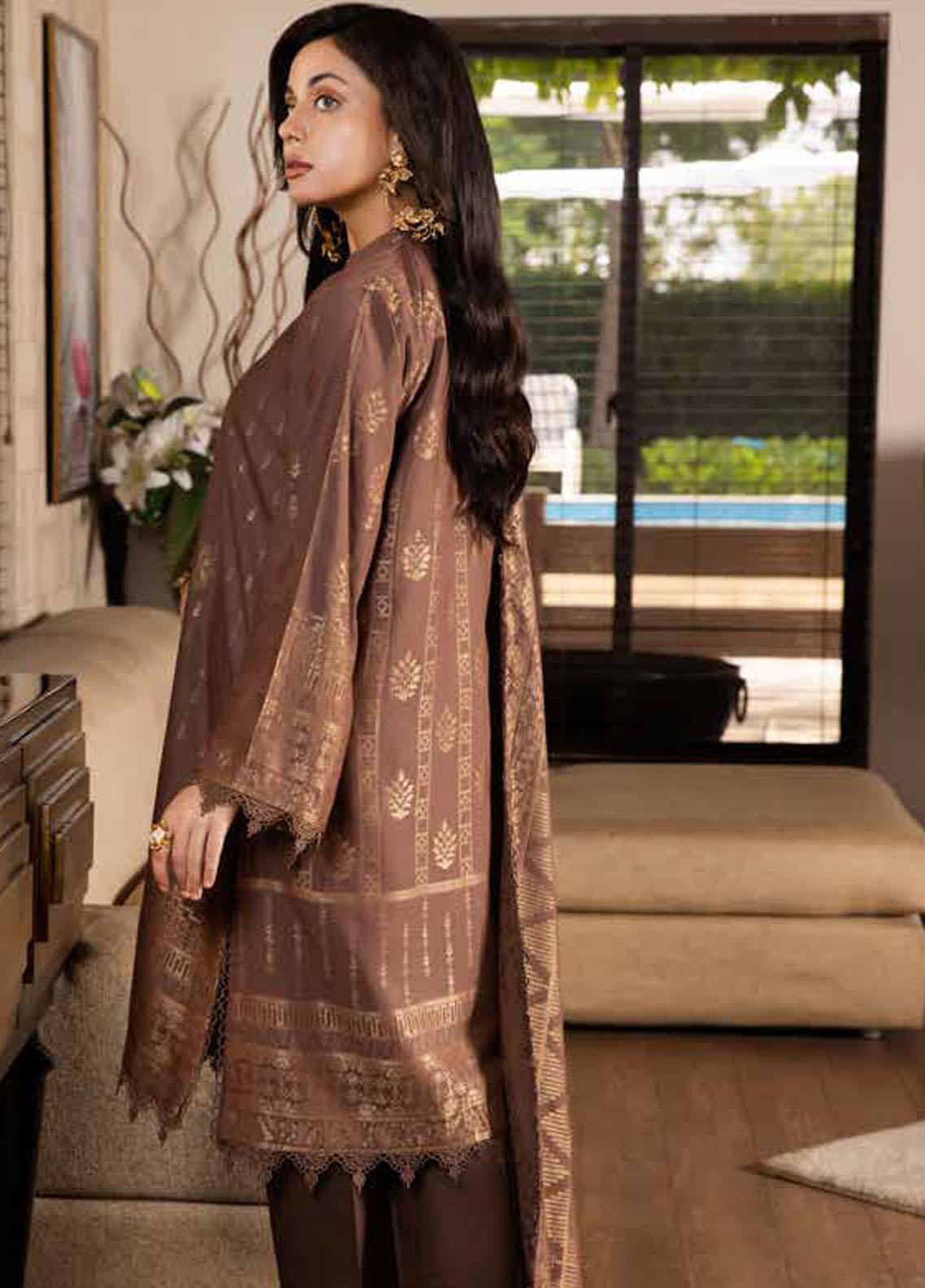 Charizma Jacquard Karandi Suits Unstitched 3 Piece