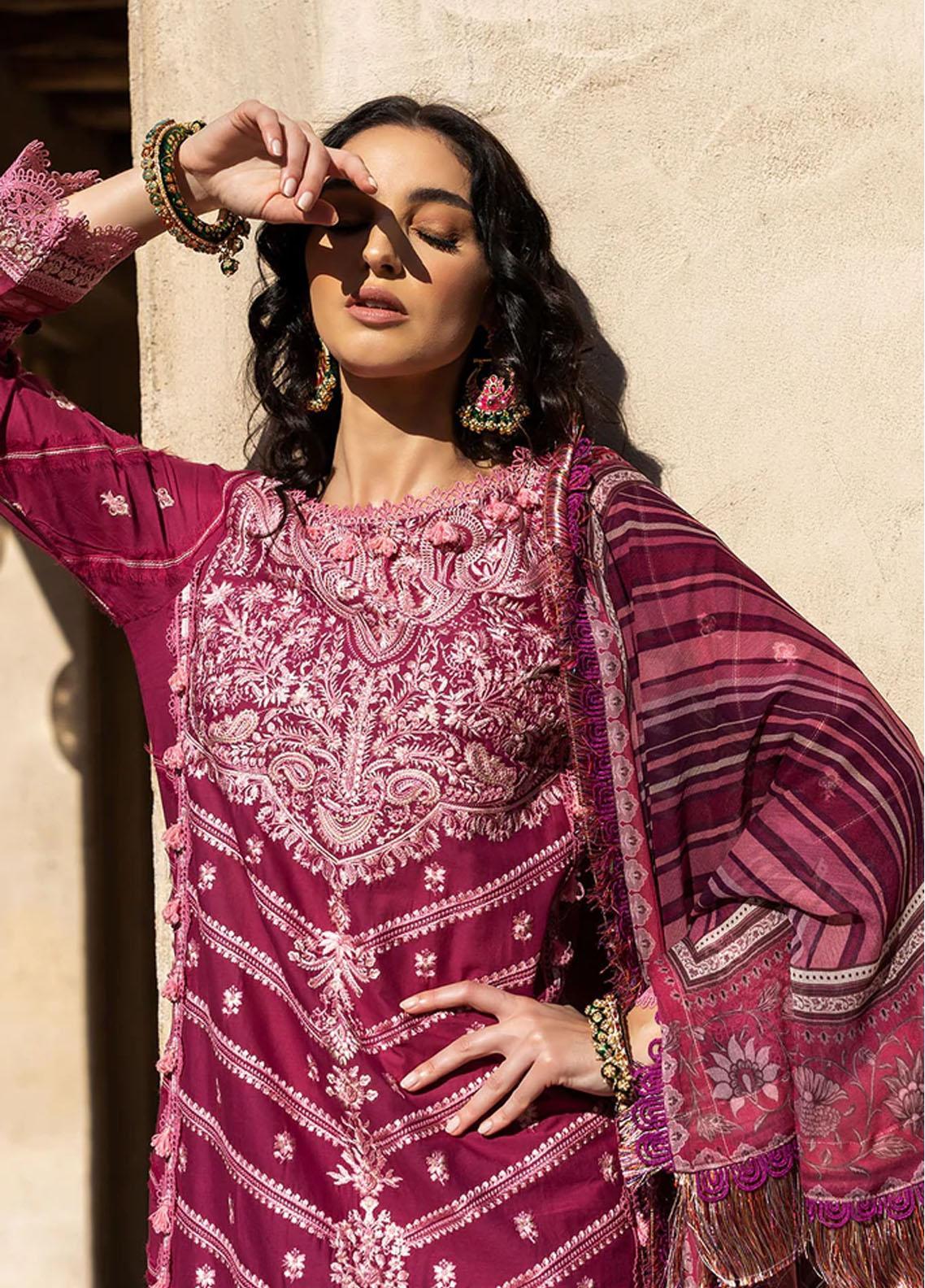 Vital By Sobia Nazir Embroidered Lawn Suits Unstitched 3 Piece