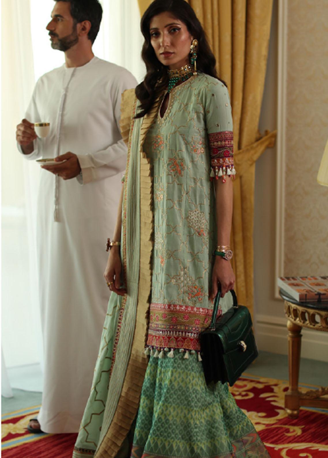 Embroidered Unstitched Suits from Elan Summer Unstitched Lawn Collection