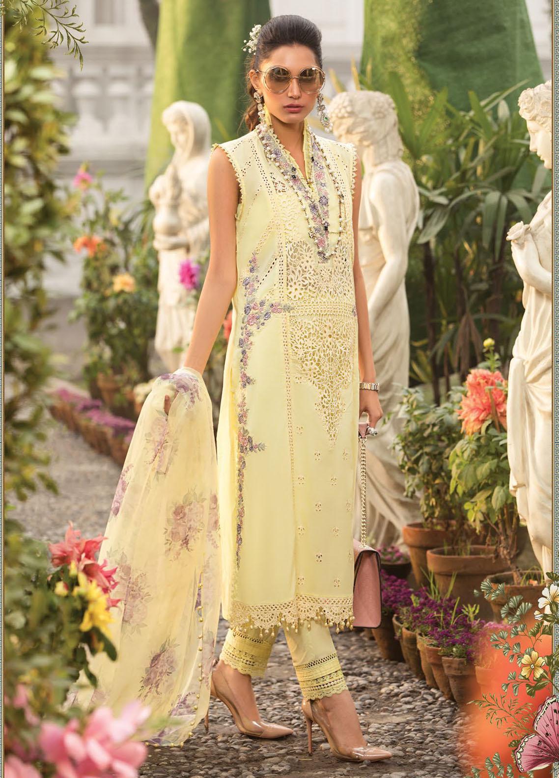 Mein Teri Aan By Maria B Embroidered Lawn Suits Unstitched 3 Piece