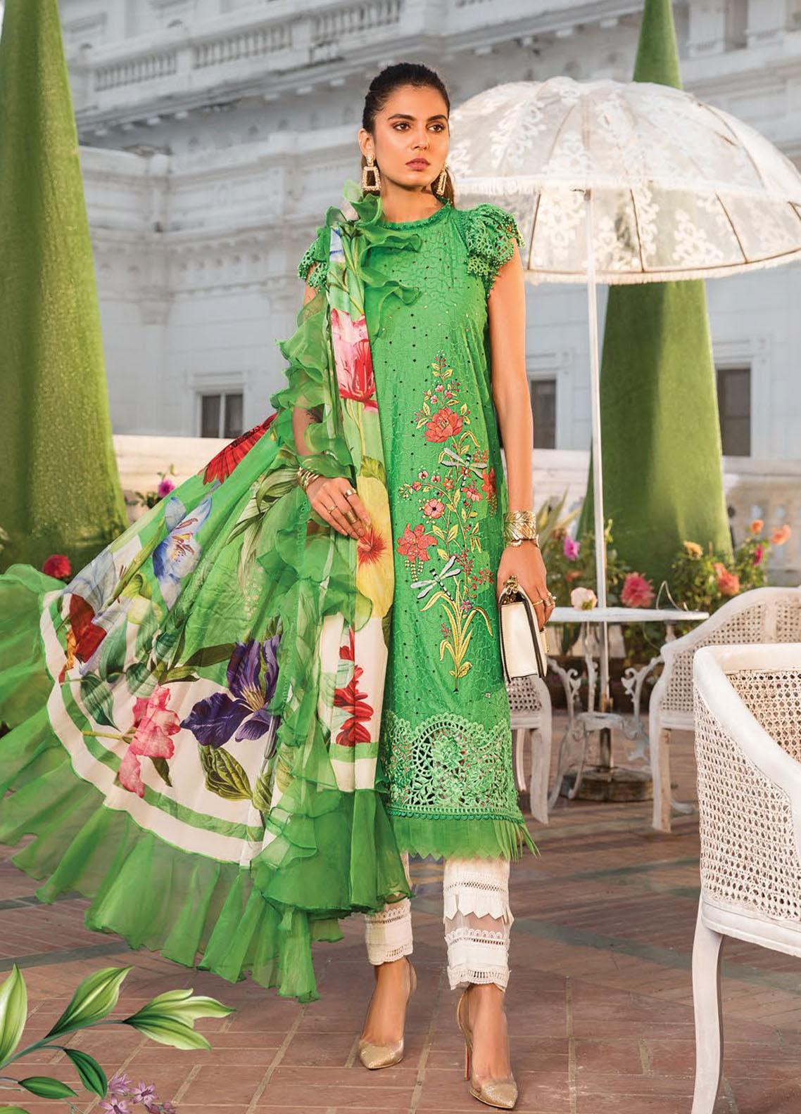 Mein Teri Aan By Maria B Embroidered Lawn Suits Unstitched 3 Piece