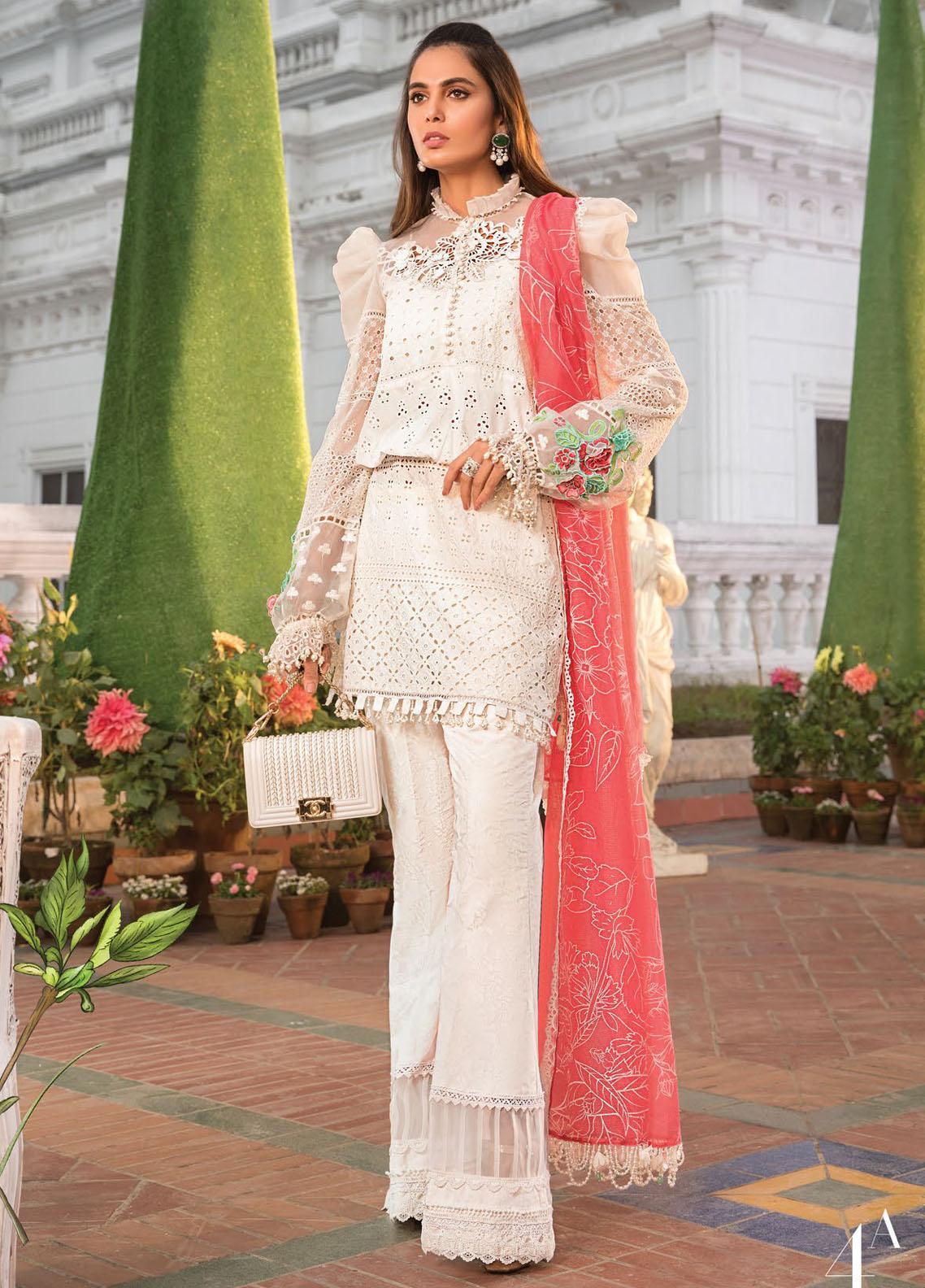 Mein Teri Aan By Maria B Embroidered Lawn Suits Unstitched 3 Piece