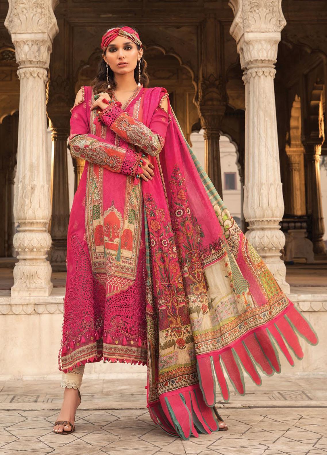 Mein Teri Aan By Maria B Embroidered Lawn Suits Unstitched 3 Piece