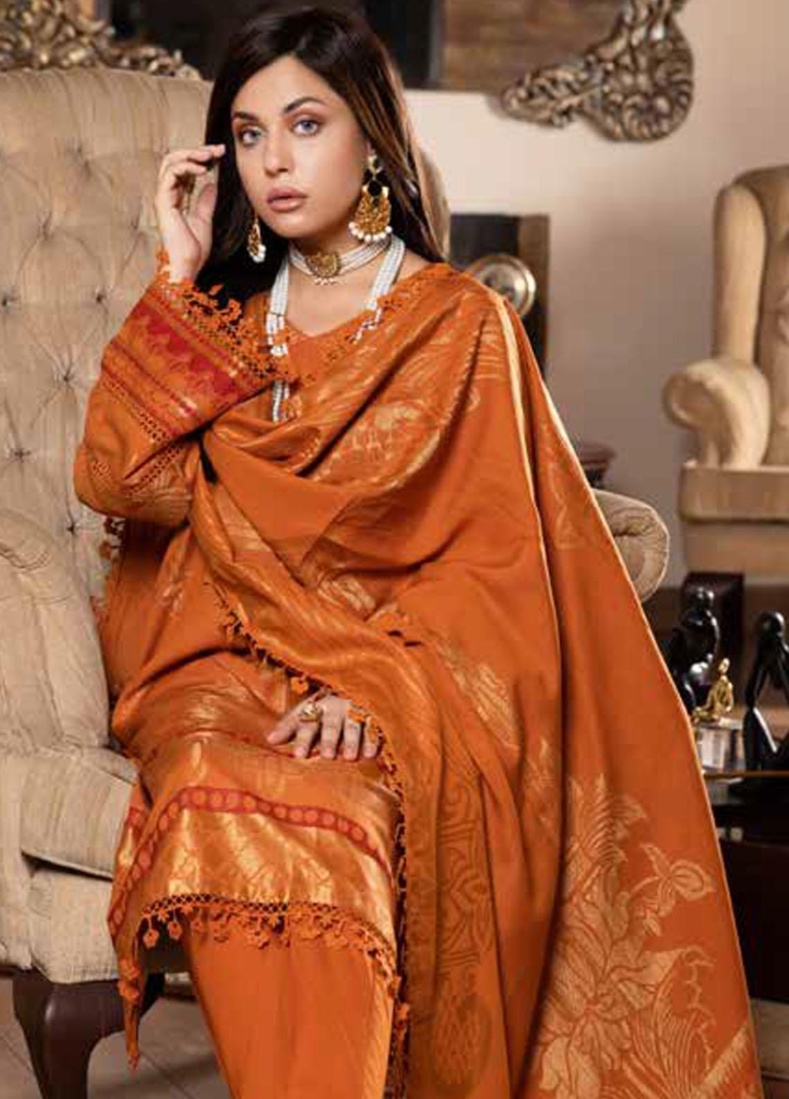 Charizma Jacquard Karandi Suits Unstitched 3 Piece