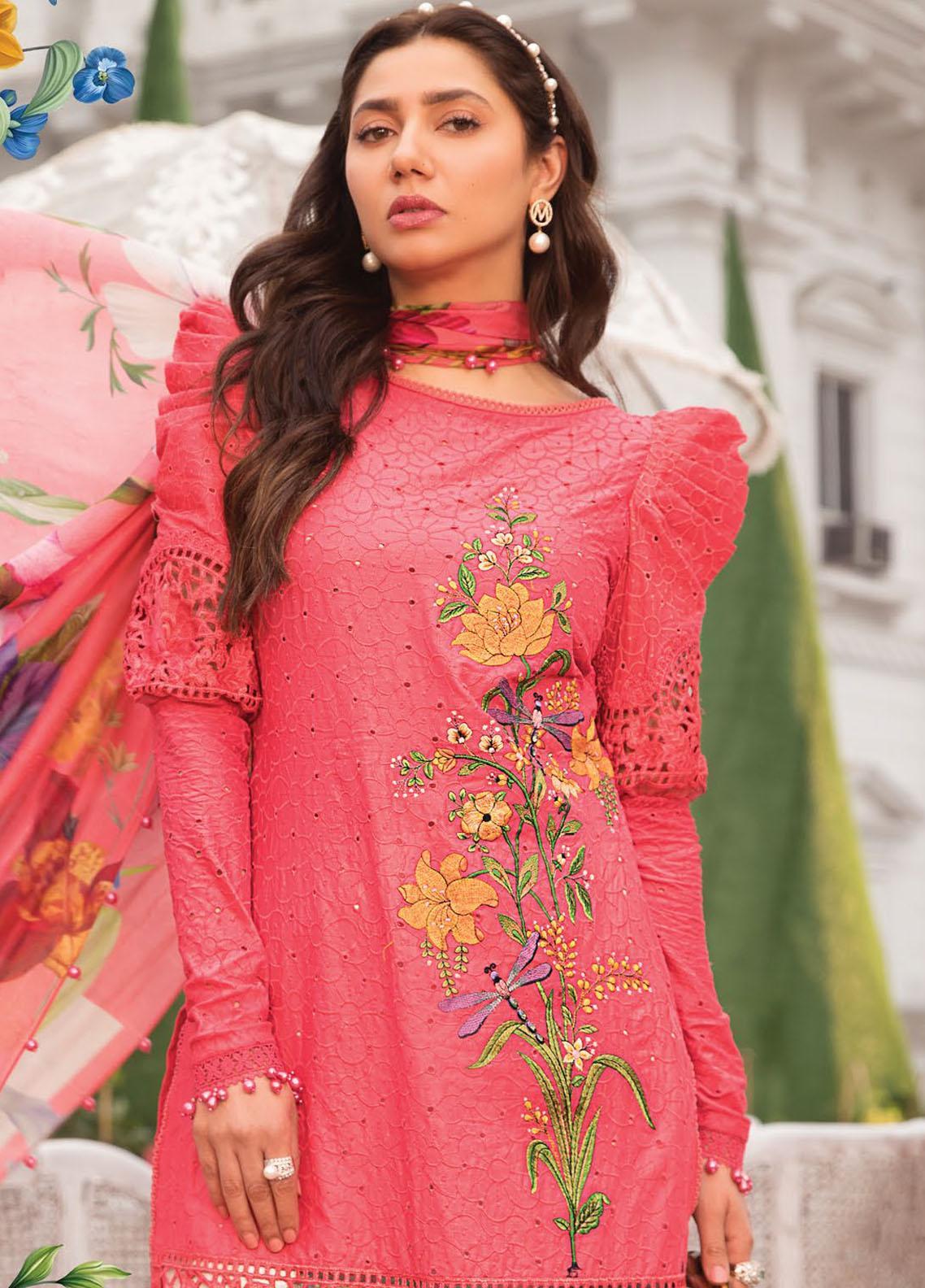 Mein Teri Aan By Maria B Embroidered Lawn Suits Unstitched 3 Piece